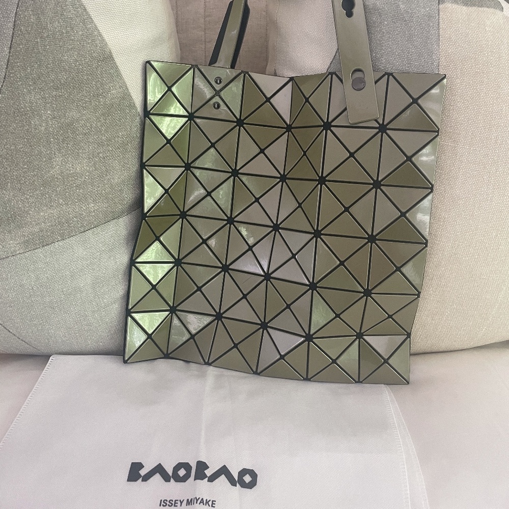 Bao Bao Issey Miyake Green Lucent Tote - New with Tags